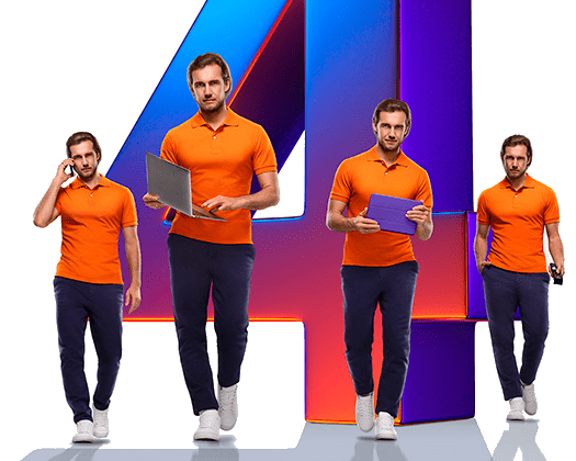 Великолепная четверка Ростелеком в посёлок Чайка (Ленинградская область)